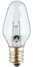  379100 - 7W C7 Incandescent Clear E12 (Candelabra) Base, 120 Volt, Card, 2-Pack