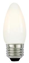  5047000 - 2-1/2W B11 Filament LED Dimmable Soft White 2700K E26 (Medium) Base, 120 Volt, Card, 2-Pack