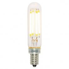  5168000 - 4.5W T6 Filament LED Dimmable Clear 2700K E12 (Candelabra) Base, 120 Volt, Box