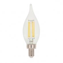  5266100 - 4.5W CA11 Filament LED Dimmable Clear 3000K E12 (Candelabra) Base, 120 Volt, Box