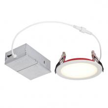  5310000 - 11W Fire-Rated Slim Recessed LED Downlight Color Temperature Selection 4 in. Dimmable 2700K, 3000K,