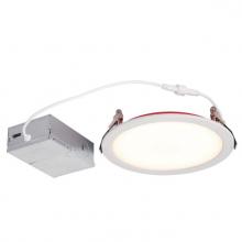  5312000 - 15W Fire-Rated Slim Recessed LED Downlight Color Temperature Selection 6 in. Dimmable 2700K, 3000K,
