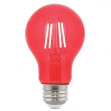  5330000 - 4.5W A19 Filament LED Red E26 (Medium) Base, 120 Volt, Box