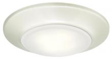  6321900 - 6 in. 12W LED Surface Mount Brushed Nickel Finish Frosted Lens, 3000K