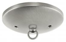  7005900 - Modern Canopy Kit with Center Hole Brushed Pewter Finish