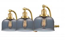 Innovations Lighting 515-3W-SG-G73 - Bell - 3 Light - 28 inch - Satin Gold - Bath Vanity Light