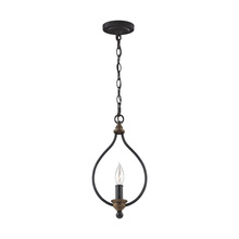  P1341DWZ/WO - Hartsville One Light Mini-Pendant