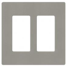  SC-2-CS - SATIN WALLPLATE 2G CS