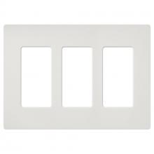  SC-3-LG - SATIN WALLPLATE 3G LG