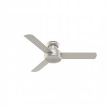  52403 - Hunter 44 inch Presto Matte Nickel Low Profile Ceiling Fan and Wall Control