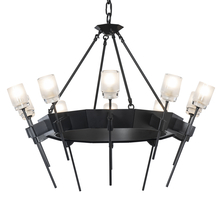  101525-SKT-10-YC0369 - Echo 10-Light Circular Chandelier