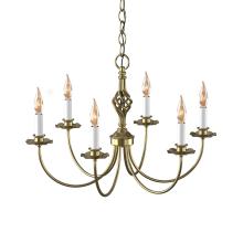  108060-SKT-86 - Twist Basket 6 Arm Chandelier