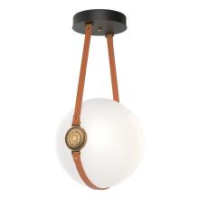 Hubbardton Forge 121049-LED-10-27-LC-NL-GG0680 - Derby Large Semi-Flush