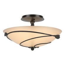 Hubbardton Forge 126712-SKT-14-SS0048 - Forged Leaves Semi-Flush