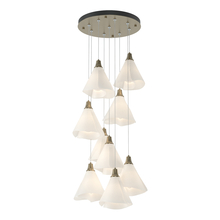  131102-SKT-STND-84-SH1987 - Mobius 9-Light Pendant