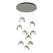  131105-SKT-STND-85-02-GG0711 - Brooklyn 9-Light Double Shade Pendant