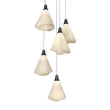  131122-SKT-LONG-10-SH1987 - Mobius 5-Light Pendant