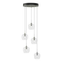  131123-SKT-STND-85-ZM0709 - Ume 5-Light Pendant