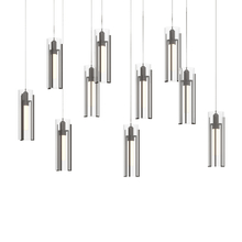  131204-SKT-LONG-14-ZM0065 - Exos Glass 10-Light Pendant