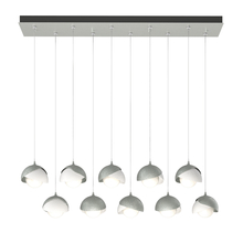  131205-SKT-STND-82-02-GG0711 - Brooklyn 10-Light Double Shade Pendant