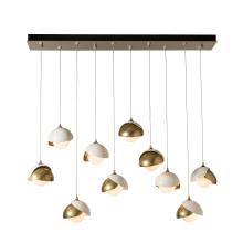  131205-SKT-STND-86-02-GG0711 - Brooklyn 10-Light Double Shade Pendant