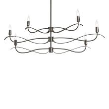  136350-SKT-MULT-14 - Willow 6-Light Small Chandelier