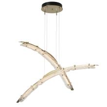  137587-LED-STND-86-ZM0749 - Glissade Double Large LED Pendant