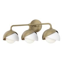  201375-SKT-84-02-GG0711 - Brooklyn 3-Light Double Shade Bath Sconce