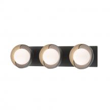  201378-SKT-10-84-GG0711 - Brooklyn 3-Light Straight Double Shade Bath Sconce