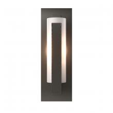  217185-SKT-07-GG0065 - Forged Vertical Bar Sconce - Steel Backplate