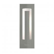  217185-SKT-85-GG0065 - Forged Vertical Bar Sconce - Steel Backplate