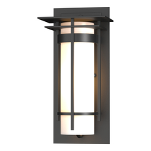  305992-SKT-80-GG0066 - Banded with Top Plate Small Outdoor Sconce