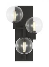  700WSGMBTCB - The Gambit Dry Rated Triple Damp Rated 3-Light Integrated Dimmable LED Wall Sconce
