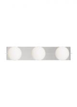  700BCOBL3NB-LED930 - The Orbel 24-inch Damp Rated 3-Light Dimmable Bath Vanity in Natural Brass
