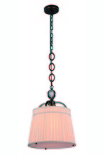  1485D15BZ - Cara Collection Chandelier D:15 H:20 Lt:1 Bronze Finish