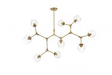  1712G60BR - Cavoli 60 Inch Chandelier in Brass