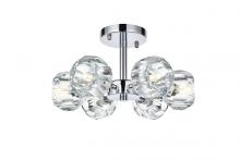  3505F14C - Eren 14 Inch Flush Mount in Chrome