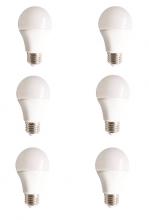  A19LED802-6PK - LED A19, 5000k, 160 Degree, Cri80, Ul, 10w, 60w Equivalent, 15000hrs, Lm800, Non-dimmable