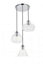  LD2248BK - Keller 1 Light Black Pendant