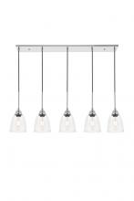  LD4013D46C - Felicity 5 Light Chrome Pendant