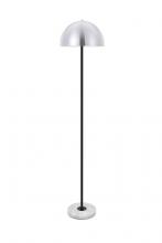  LD4027F14BN - Forte 1 Light Brushed Nickel Floor Lamp