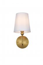  LD7322W6SG - Senna 6 inch Wall Sconce in Satin Gold