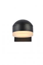  LDOD4015BK - Raine Integrated LED wall sconce in black