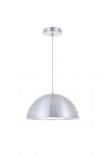  LDPD2040BN - Circa 1 Light Burnished Nickel Pendant