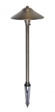  P800 - Path Light D9 H24 Antique Brass Includes Stake G4 Halogen 20w(Light Source Not Included)
