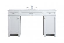  VF14960WH - 60 Inch Ada Compliant Bathroom Vanity in White