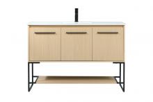  VF42548MMP - 48 Inch Single Bathroom Vanity in Maple