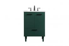  VF47024MGN - 24 Inch Bathroom Vanity in Green