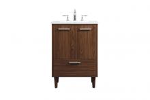  VF47024MWT - 24 Inch Bathroom Vanity in Walnut