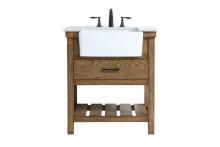  VF60130GN - 30 Inch Single Bathroom Vanity in Green